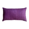 Purple Lumbar Pillow